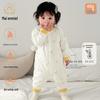 Maienmier Quilted Baby Jumpsuit - 40g Warm Cotton Romper for Autumn & Winter