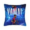 Decorative Pillow Cover Lamine Y-Yamal Merch Bed Football Star Throw Pillow Case Cover Square Multi Size