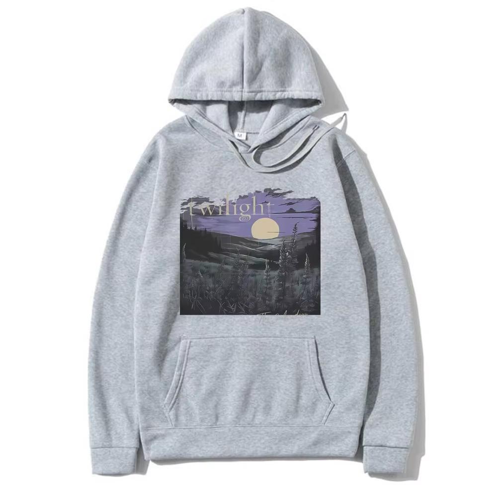 Movie Twilight The Meadow Hoodie Vampire Robert Pattinson Edward Sweatshirt Top Men Women Fleece Printed Pullover Hoodies