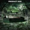 Halloween Skeleton Voice Activated Spooky Figure in Coffin Skeleton with Scary Sounds Green LED Halloween Decoration Party prank