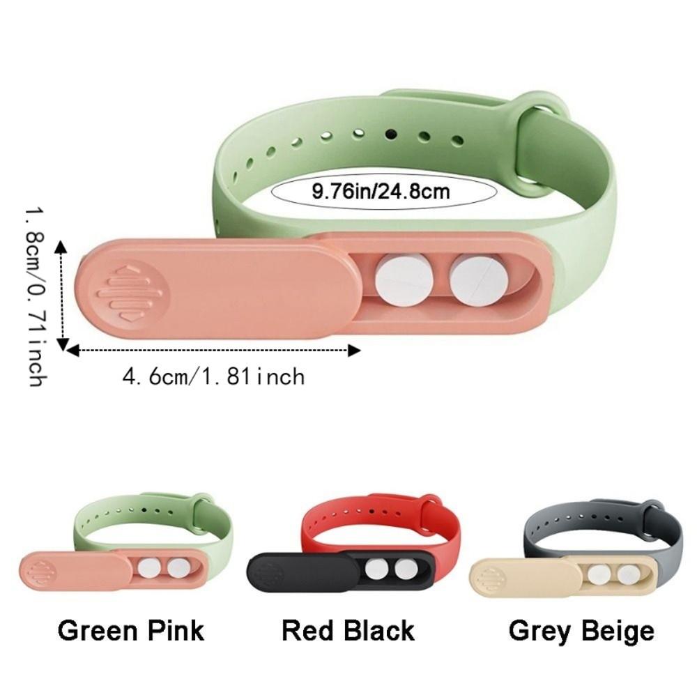 Sealed Wristband Pill Case 360° Rotating Pill Storage Box Portable Emergency Pill Box Hiking