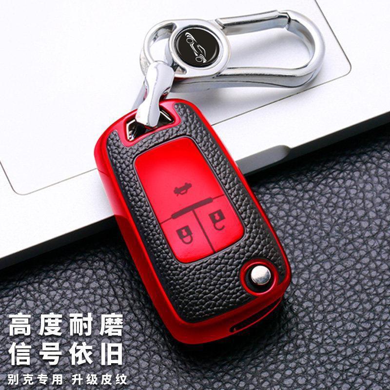 Acrylic Key Cover Case Buick Excelle GT Regal Envision Verano Encore GL8 GL6 3-4 Button Foldable Remote Shell
