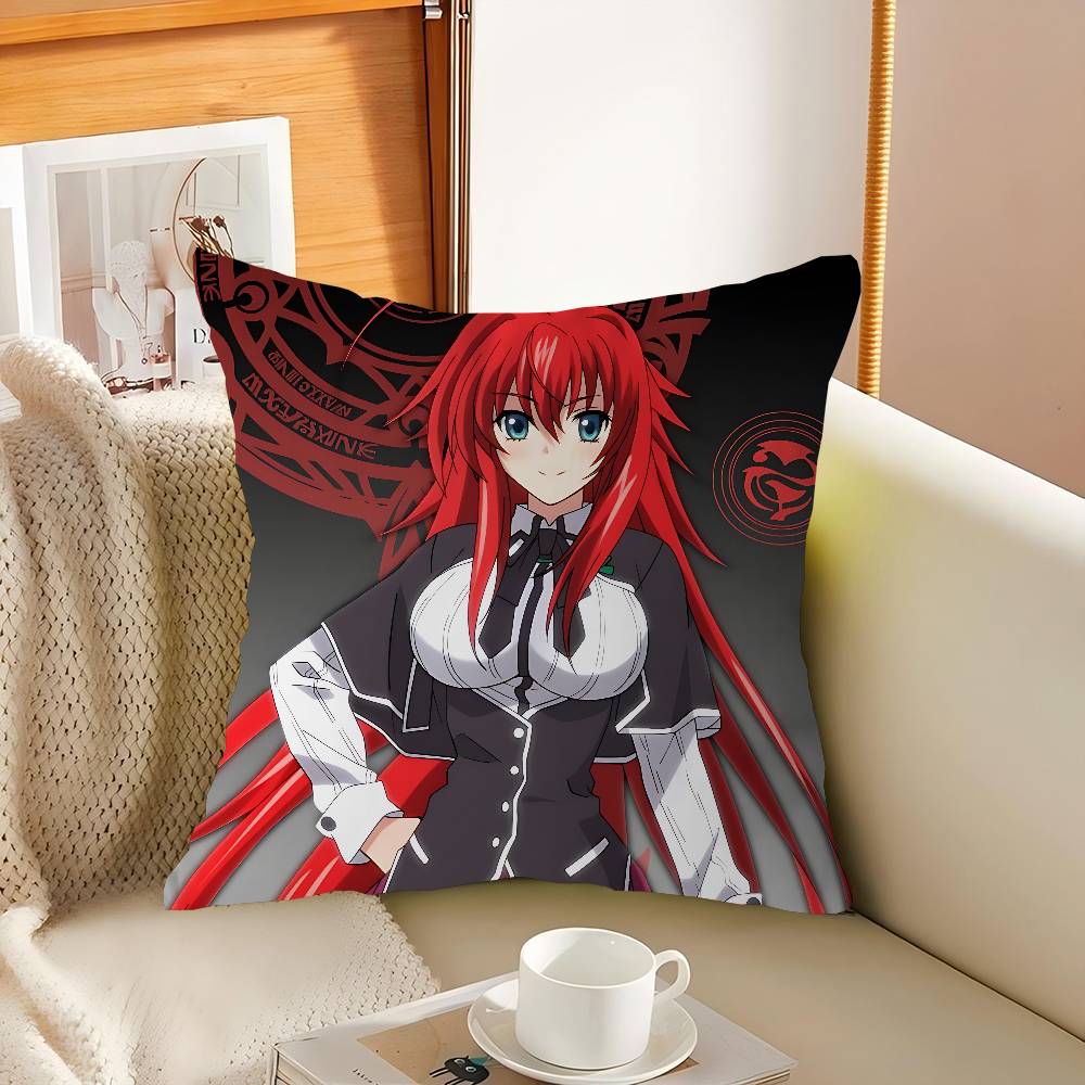 Rias G-Gremory Pillow Gift Home Office Decoration Pillow Bedroom Sofa Car Cushion CoverPillow Case