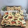 Festive Ornament Harmony Bedding Sets Duvet Cover Sets Duvet Covers Pillowcases(1*Duvet Cover 2*Pillowcases Without Duvet Insert)