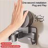 Suction Cup Showerhead Bracket Space Aluminum Handheld Sprayer Support  Bathroom Accessories