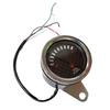 Motorcycle Oil Fuel Gauge Alloy LED Oil Meter Universal Odometer Fuel Level Indicator for Motorbike Dashboard Upgrade