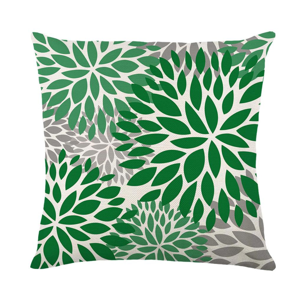 Wasserdichte, schmutzabweisende und ölabweisende Kissenbezüge, bedruckte Polyester- und Leinenkissen, Wohnzimmer Heimsofa Kissen
