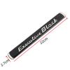 1Pc 3D ABS Logo Car Fender Side Rear Trunk Emblem Badge Stickers Car Body Decal Car Exterior Stickers