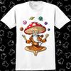 Buddha Planet Yoga Meditation Om Zen Magic Mushroom Universe T Shirt Gift 507