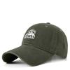 Vintage Embroidered Baseball Cap Women'S Autumn Outdoor Fishing Sunscreen Hat Trend Embroidered Soft Top Hat