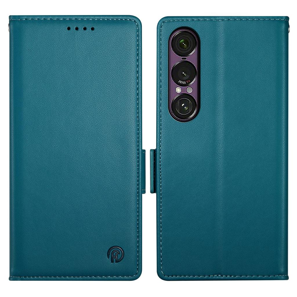 For Sony Xperia 1 VII Stand Case PU Leather Wallet Phone Cover