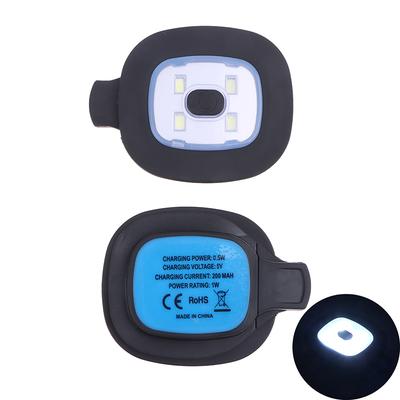 1/2/4Pcs USB Rechargeable Light For LED Hat Replaceable Headlamp Cap DIY Hat Light For Outdoor Cycling