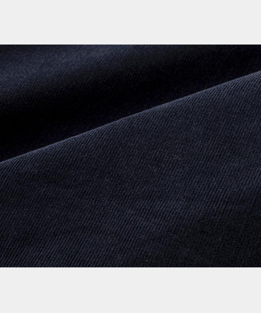 Lettercomo Soft Corduroy Trucker Jacket Dark Navy