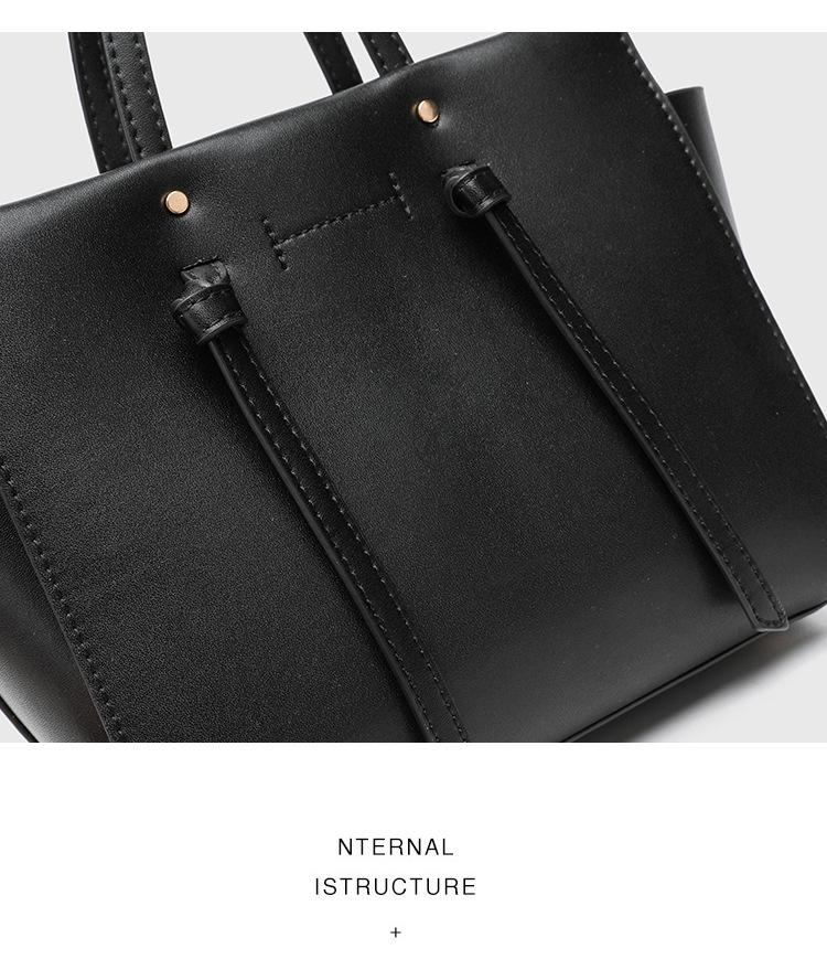 Z Familie Schultertasche mit Flügeln und Quasten - Hochwertige Umhängetasche