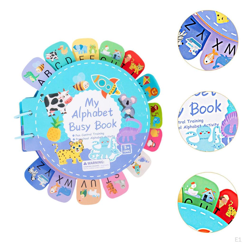 Quiet Books Sticker Book Preschool Learning Birthday Party Educational Toys Baby for