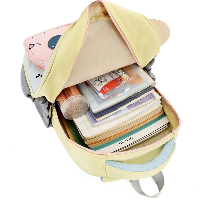 Childrens Cartoon Elephant Backpack With Breathable Oxford Fabric For Kindergarten And Elementary School