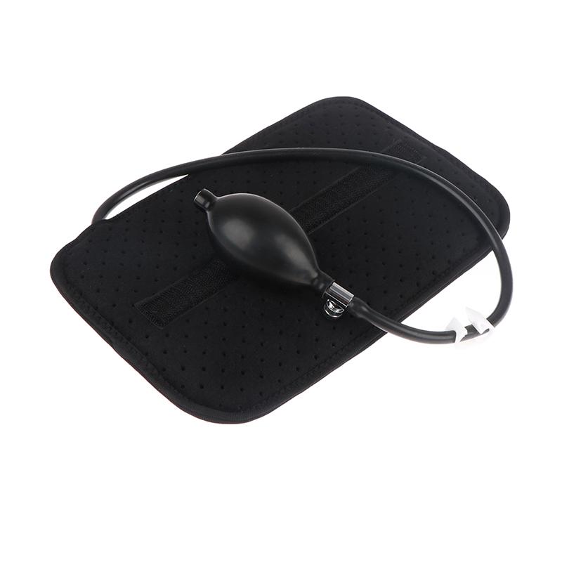 Cuscino Gonfiabile di Supporto Lombare Portatile per Collo Spalle Correzione Postura Massaggio Cuscini Design Ortopedico per Sollievo Dolore alla Schiena