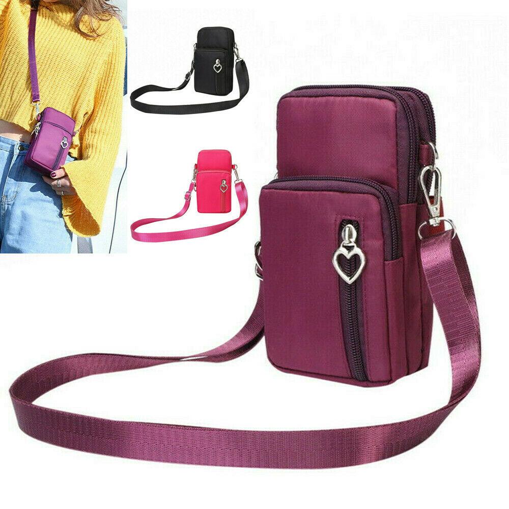 Водонепроницаемая мини-нейлоновая сумка Crossody для мобильного телефона — фото 6