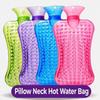 1800ML Hot Water Bottle 3D Raised Dot Massage Hot Water Bottle Durable Hot Water Bag  Home Office