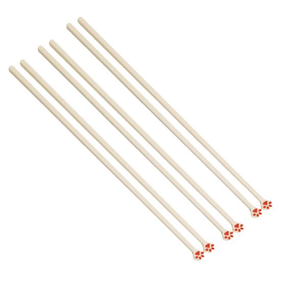 Cute Cat Paw Chopsticks Non-Slip Grip Utensils with Paw Print Design Reusable Kitchenware for Sushi Noodles Unique Gift for Cat Lovers & Japanese Food