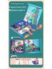 Cross-Border Ocean-Themed Magnetic Puzzle Set for Kids: Interactive Dress-Up & Transportation Figures for Early Education.