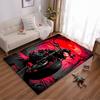 Red Sunset Motorcycle Design Carpet for Living Room or Bedroom Decor Suitable for Use As an Anti-slip for Living Room Bedroom Sofas