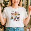 2025 Christmas unisex Tshirt,Night before Christmas, Retro Pooh ChristmastCH)