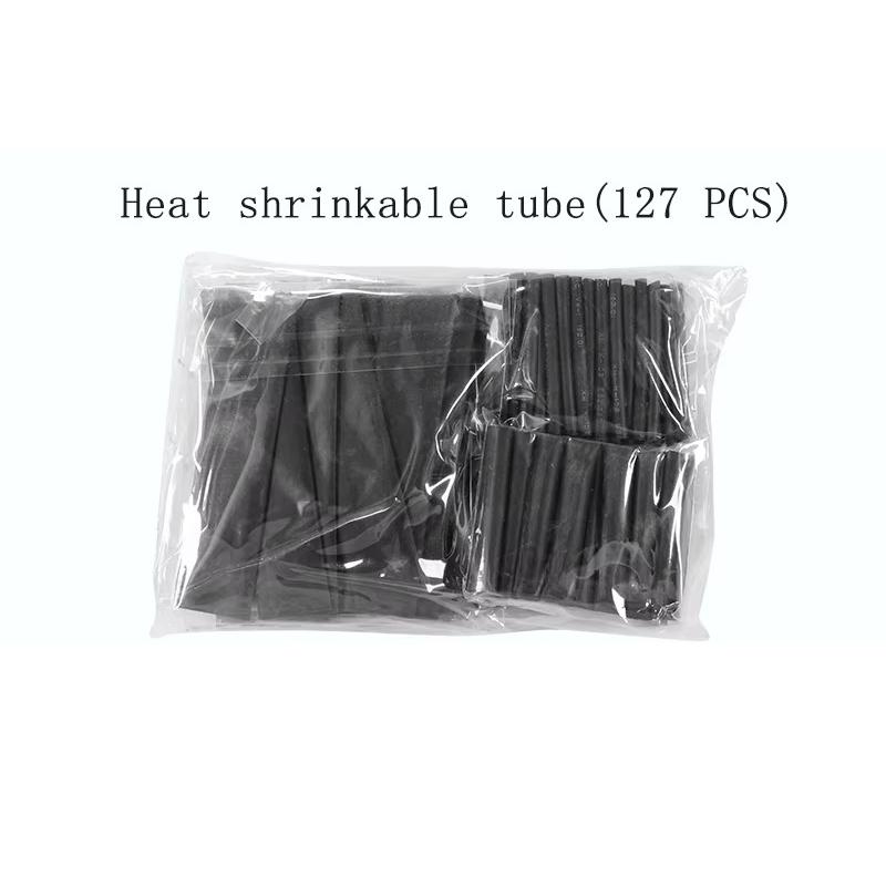 127Pcs Heat Shrink Tubing Ratio Heat Shrink Electrical Wire Cable Wrap Assortment Insulation Protection Tube