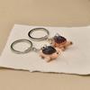 Retro Turtle Keychain Unique Cute Pendant Keyring Charm Sea-Themed Jewelry Gift