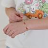 Vermilion Margaret Bead Bracelet - Gold