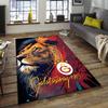 1pc Football Team Design Area Rug - Non-Slip, Soft & Cozy Floor Mat for Living Room, Bedroom, Office - Indoor/Outdoor Decorative Carpet
