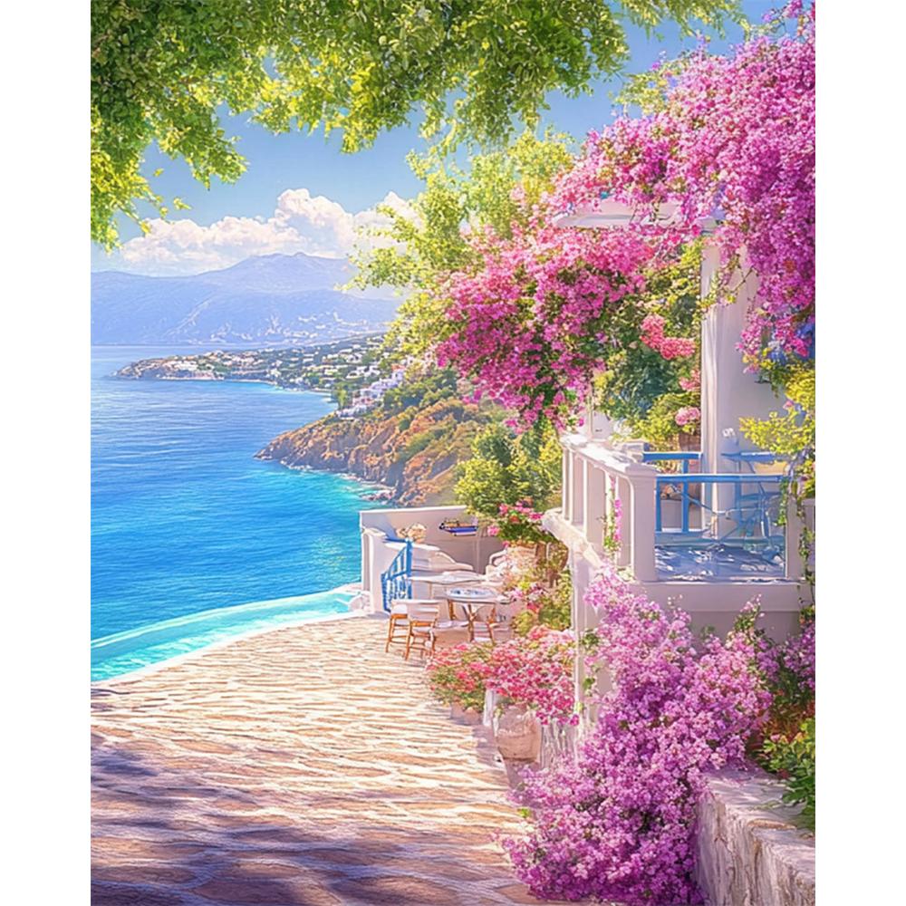 Diamond Painting 5D Diamond Mosaic Landscape Scenery Kits Embroidery Diamond Art Kit Needle Arts Craft Home Decoration