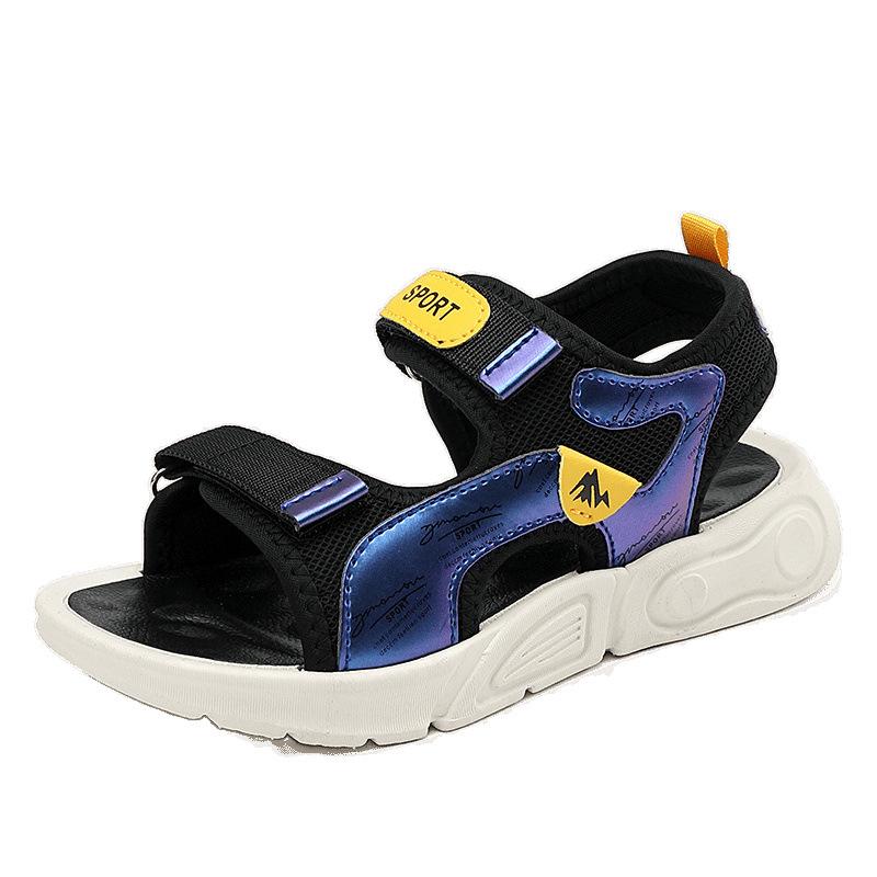 Boys Sandals 2025 Summer New Trendy Korean Version Soft-soled Non-slip Children's Shoes Men's Boys Wu Liuqi 10 Years Old