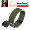 Kompatibel mit Amazfit Helio Handgelenk-/Armband Verstellbare Schlaufe Nylongeflecht Atmungsaktives Sportarmband Zubehör für Amazfit Helio