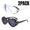 Retro High Quality Metal Round Sunglasses Women Luxury Brand Designer Small Frame Alloy Glasses Men Classic  Mujer