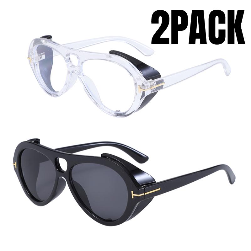 Retro High Quality Metal Round Sunglasses Women Luxury Brand Designer Small Frame Alloy Glasses Men Classic Mujer