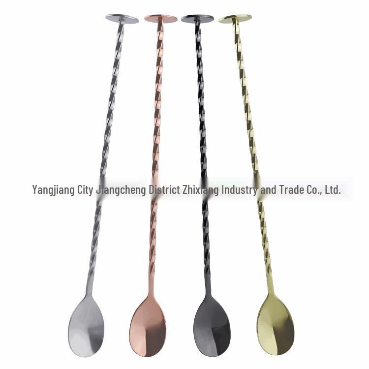 Stainless Steel Cocktail Stirring Spoon – Creative Bar Mixing Tool