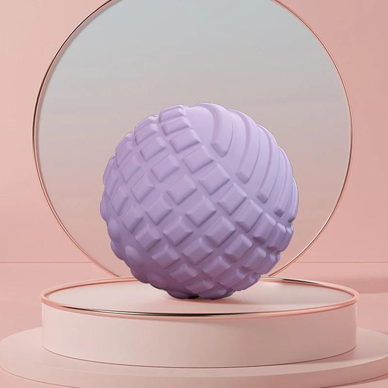 1PC TPR Floating Point Muscle Relaxation Massager Light Massage Adsorption Ball Relieves Pain Reusable And Washable