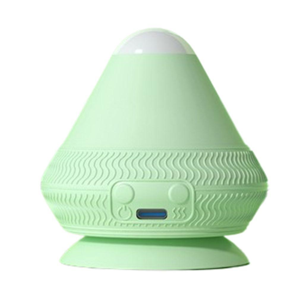 Electric Adsorption Type Massager Ball Vibrate 2 Adjustable Temperature Silicone Massage Cone Relaxation Trigger Point