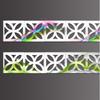 30pcs 5x5CM Waist Line Mirror Wall Sticker DIY Self Adhesive Wall Edge Strip Decal for Living Room TV Background Home Decor