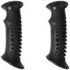 2Pcs Straight/Bent Handle Climbing Stick Head Trekking Rod Handle Adapters Walking Cane Grip for Climbing Outdoor