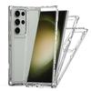 New Clear Full Protective Shockproof Acrylic Hard PC Soft TPU Bumper Phone Case for Samsung Galaxy S23 Ultra Heavy Duty Case