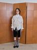 Mueum Sleeky Circle Oversized Shirt (White)