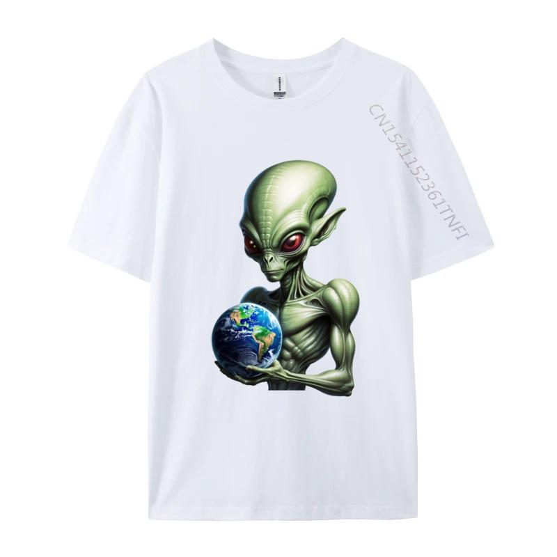 Alien Cosmic Tyrant Tshirt Vintage Birthday Gift TShirt Tees Graphic Design Cotton Men Tshirts Black Large
