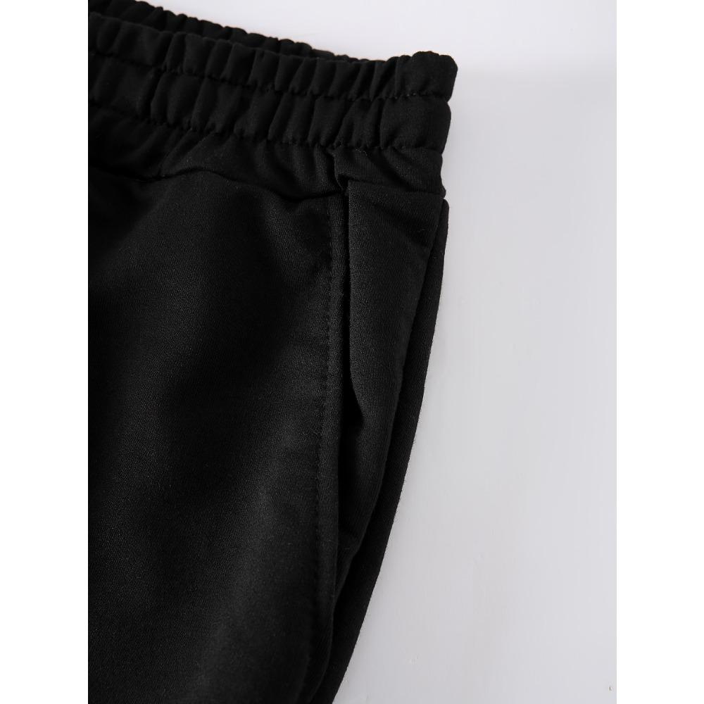 Summer New Printed Men's Shorts Loose Straight-Leg Sports Five-Point Pants Trendy Casual Mid Pants