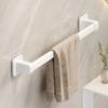 No-drill Towel Rack Self-adhesive Bathroom Organizer Self-adhesive Towel Rack for Bathroom Strong Load-bearing Hand Towel Bar
