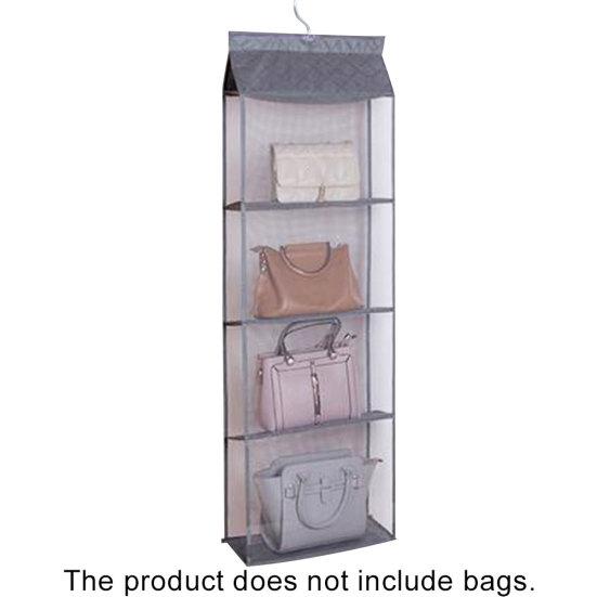 2/3/4-Layer Dust-proof Wardrobe Storage Bags Foldable Hanging Holder Organizer