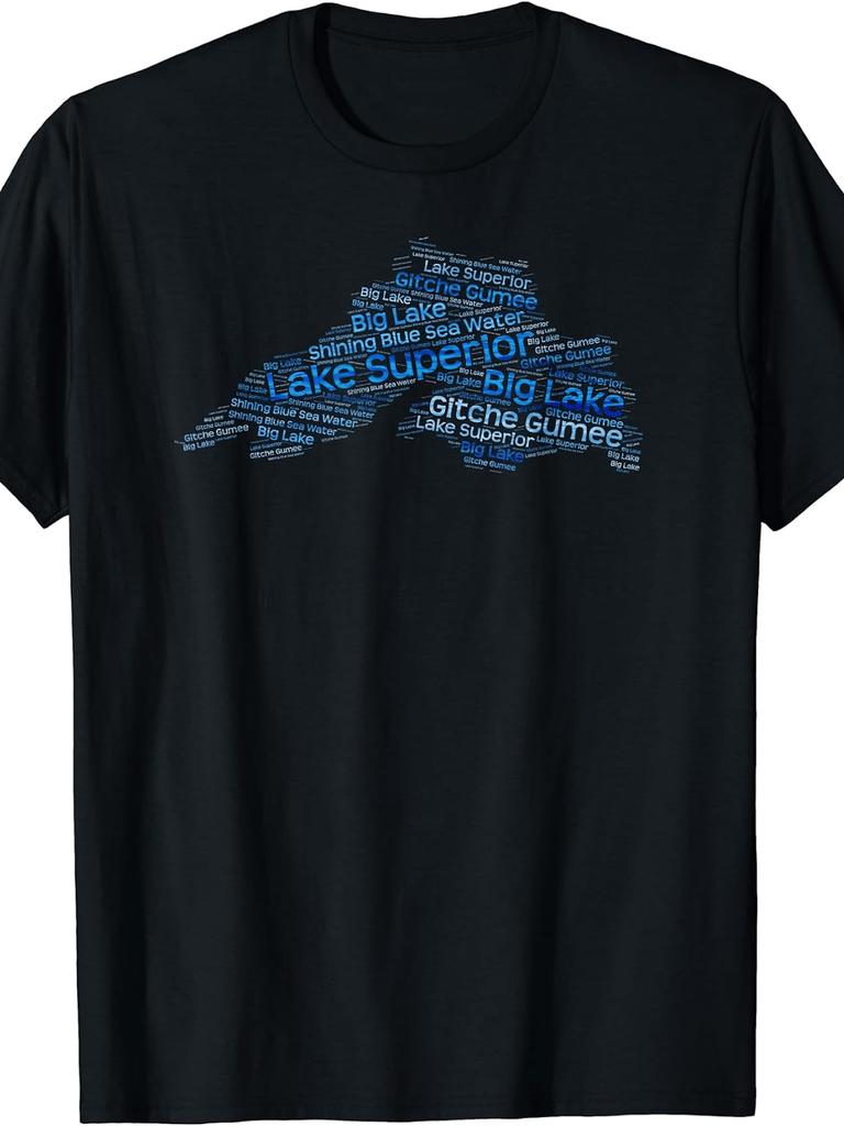 Unisex T-shirt Lake Superior Shirt - Great Gift for Lovers of the Big Lake