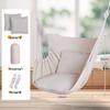 TEMU Dormitory Hammock: Indoor/Outdoor Thickened Hanging Chair & Swing Basket.