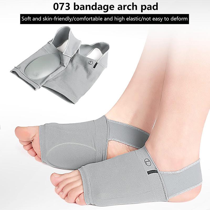 1Pair Arch Support Insoles Plantar Fasciitis Heel Spurs Strap Foot Care Flatfeet